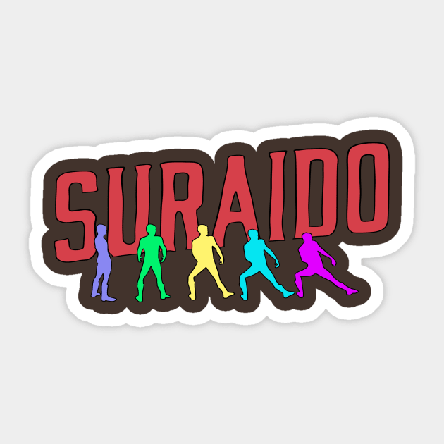 Suraido Sticker by brian wysol